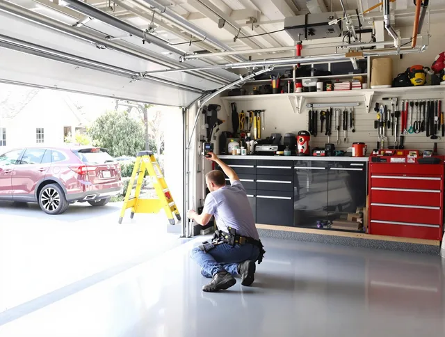 Local garage door repair service by Ansonia Garage Door Repair in Ansonia