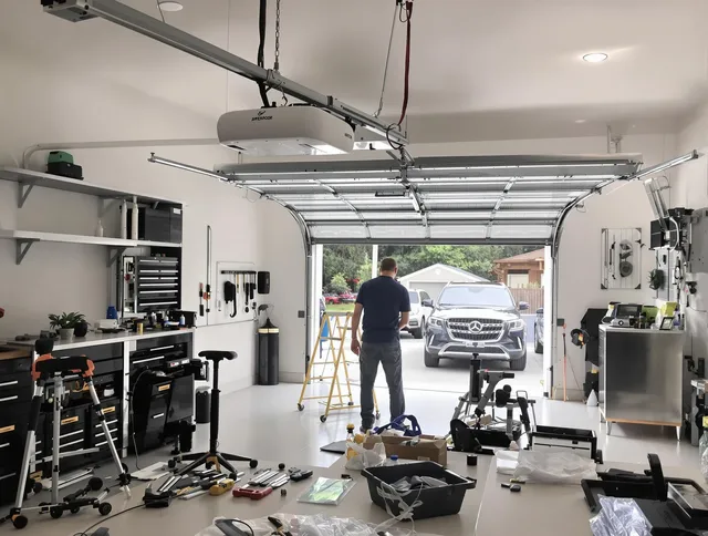 Garage door opener installation by Ansonia Garage Door Repair in Ansonia