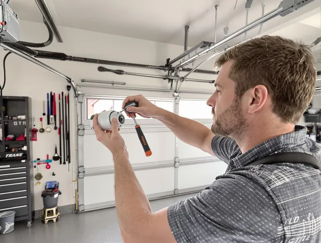 Garage door opener repair service by Ansonia Garage Door Repair in Ansonia